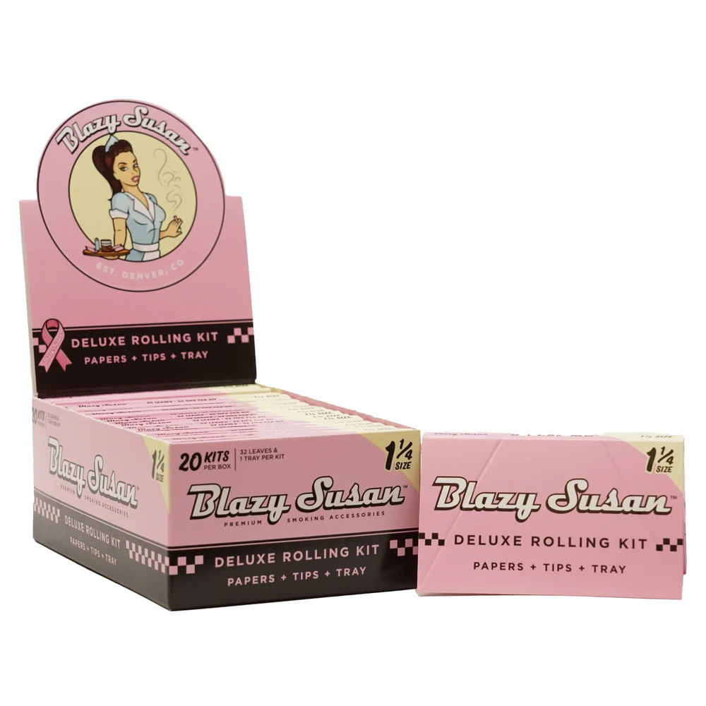 Blazy Susan - Pink Rolling Papers (King Size Slim)